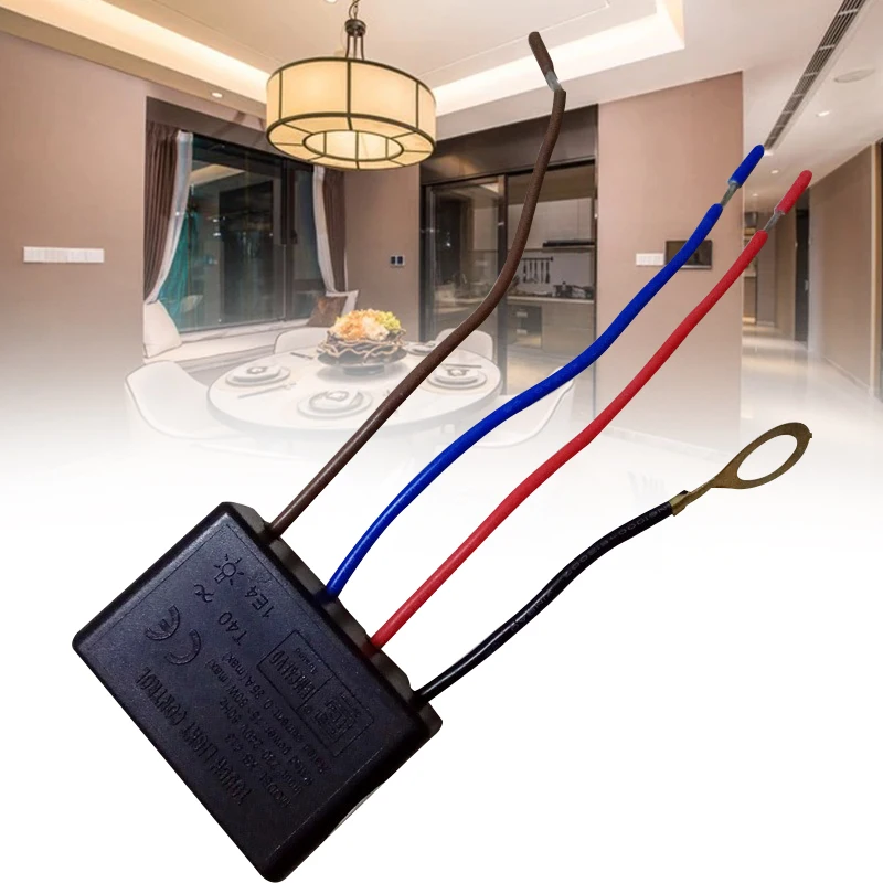 

220V Touch Light Lamp Dimmer 3 Ways Switch Control Module Sensor Incandescent LED for Hotel Lamps Wall Lamp Lighting Accessories