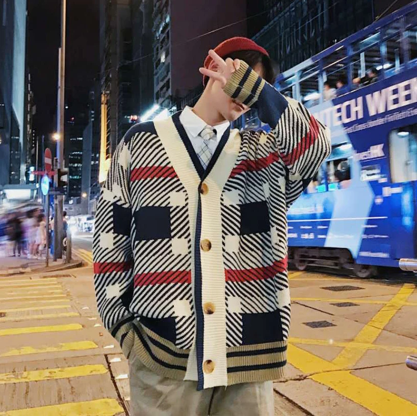 2019 осень и зима новый INS магазин владелец чтобы оставаться в Hong тренде v образным