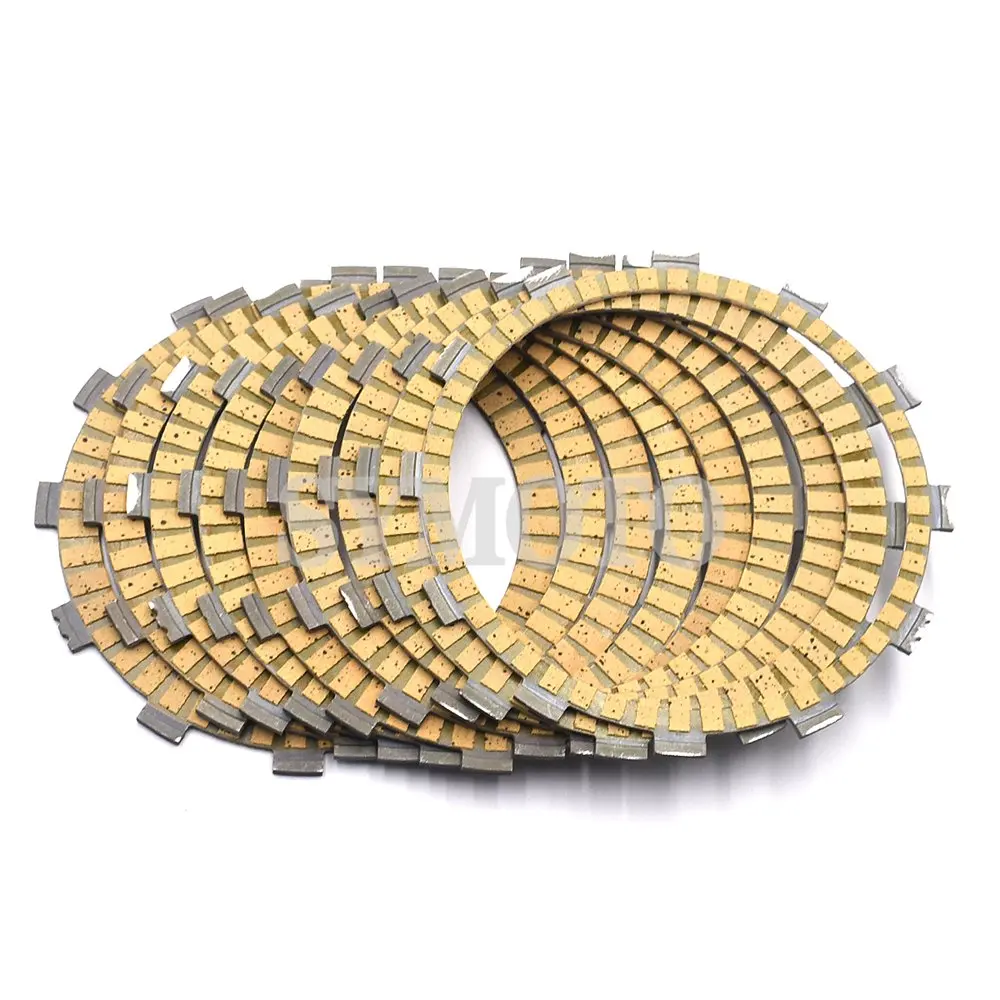 

Motorcycle Friction Clutch plates disc For Yamaha FZR750R 1987 1988 FZR1000 1987 1988 1989 FZR 750R 1000 FZ R750 R R1000