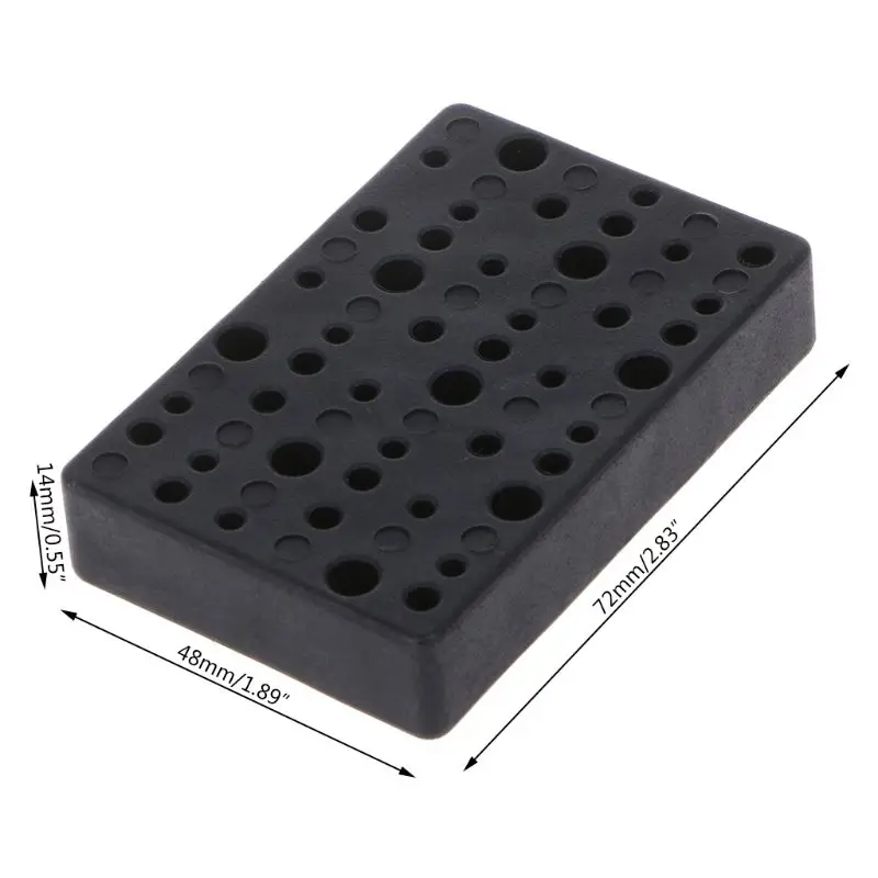 

2021 New 45 Holes Electric Drill Bit Storage Block Box Drill Head Holder Organizer Case