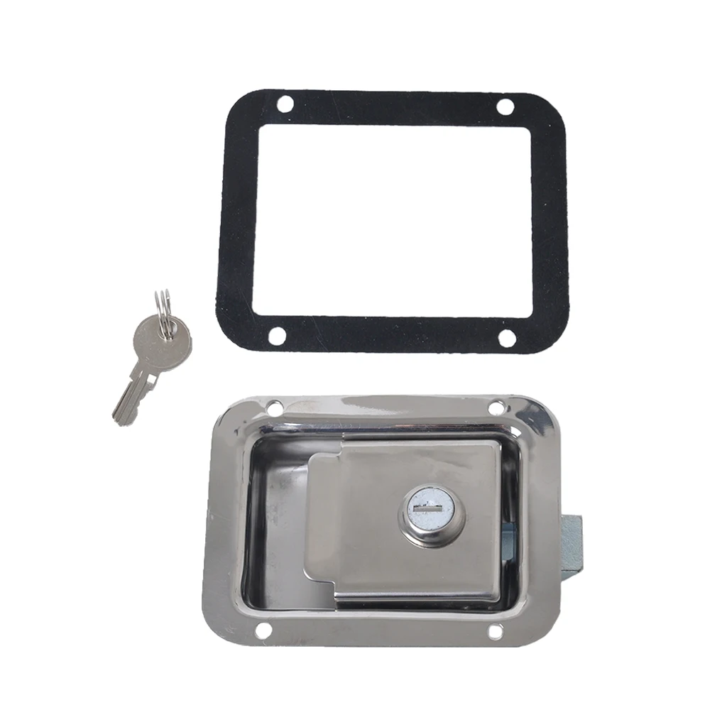 

Travel Trailer RV Camper Door Paddle Latch Handle Flush Lock