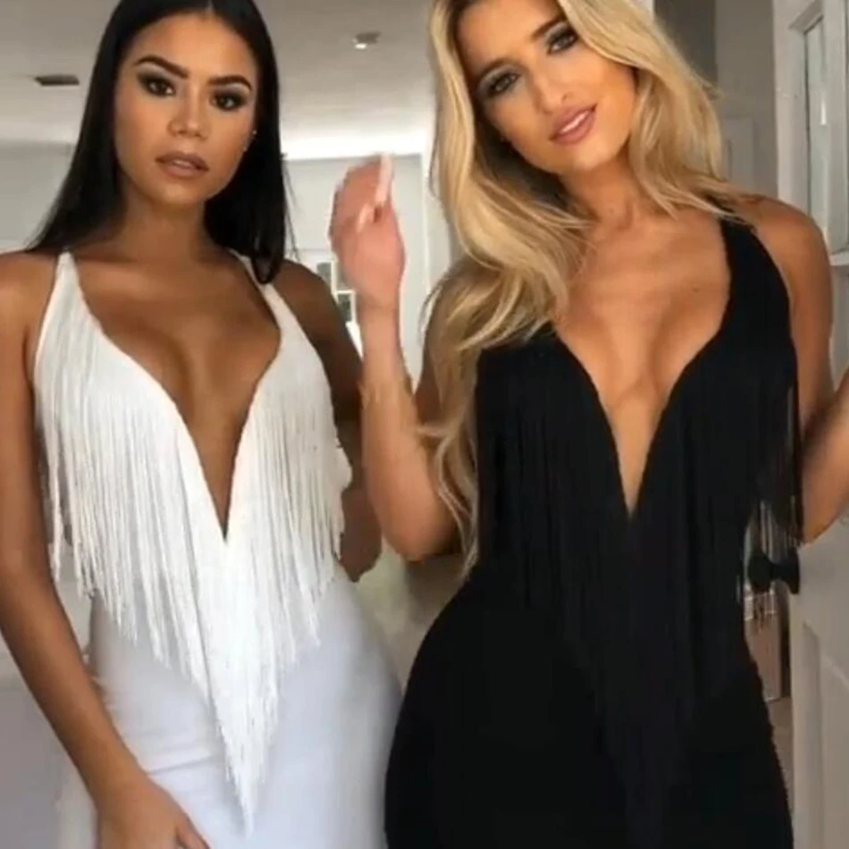 2019 Новый бандаж знаменитости для вечеринок платье женское Splaghetti ремень глубокий