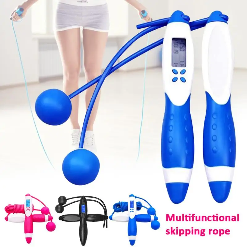 

Smart Electronic Counting Skip Rope Calorie Consumption Professional Crossfit Fitness Equipment Digital Jump Ropes Tools New