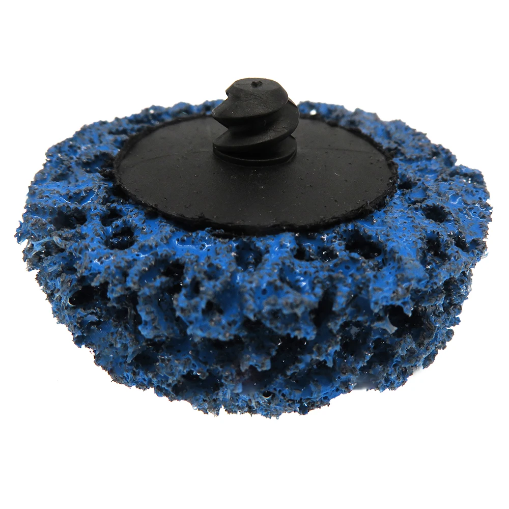 

10PCS 2" 50mm Quick Change Roloc Easy Strip & Clean Discs Blue for Paint Rust Removal Auto Surface Prep