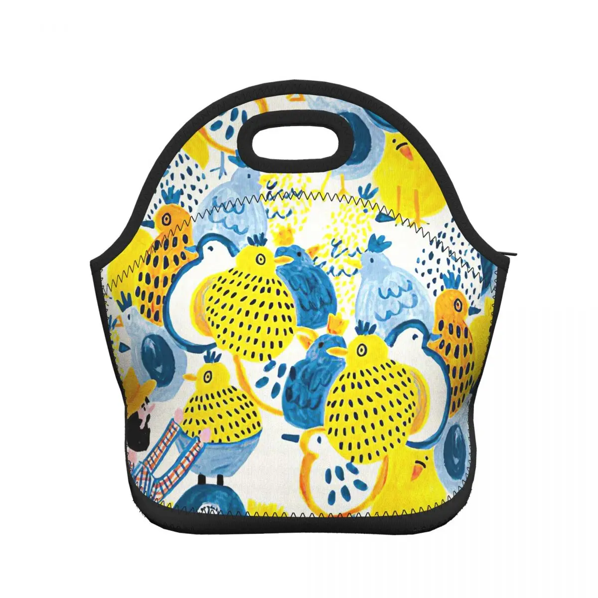 

Детские школьные сумки для обеда с граффити, Женский рабочий офисный Ланч-бокс, охлаждающие мешки, сумка для пикника и пешего туризма