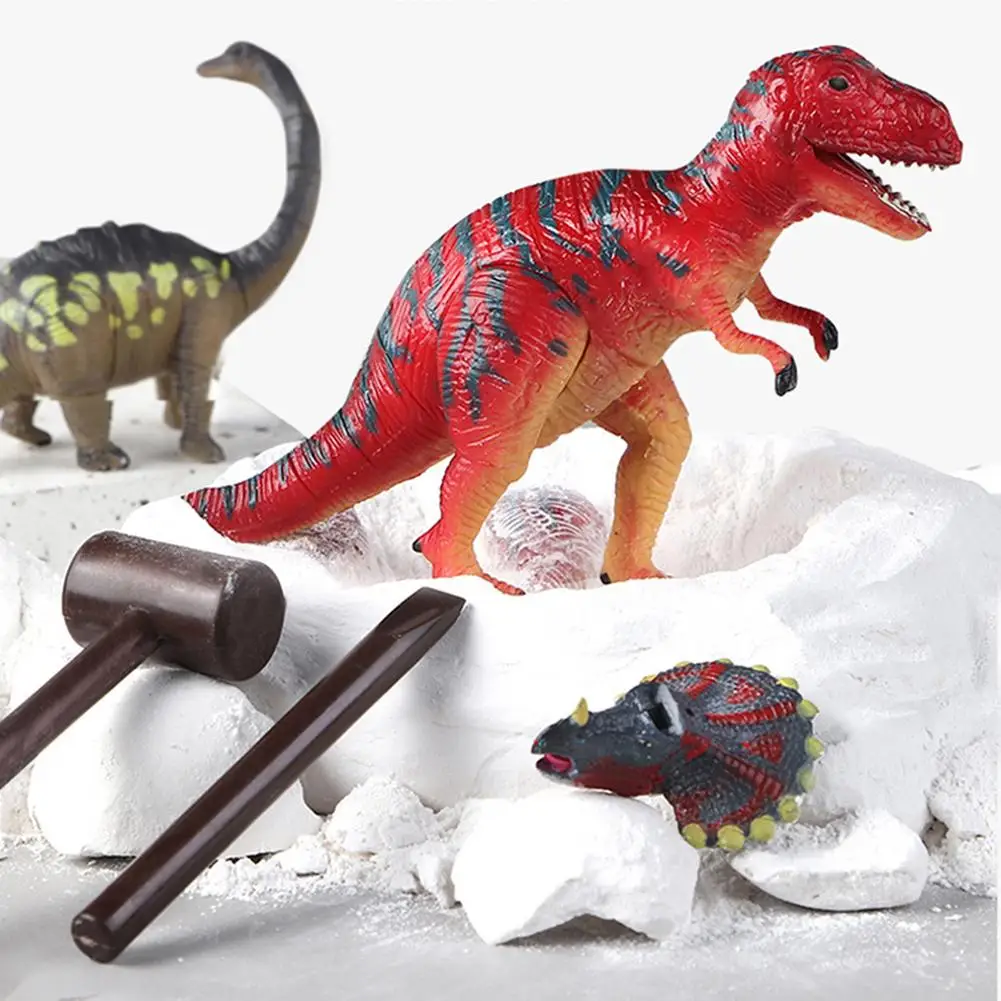 Игрушечный динозавр DIY научный тираннозавр Скелет драгоценный камень модель| |