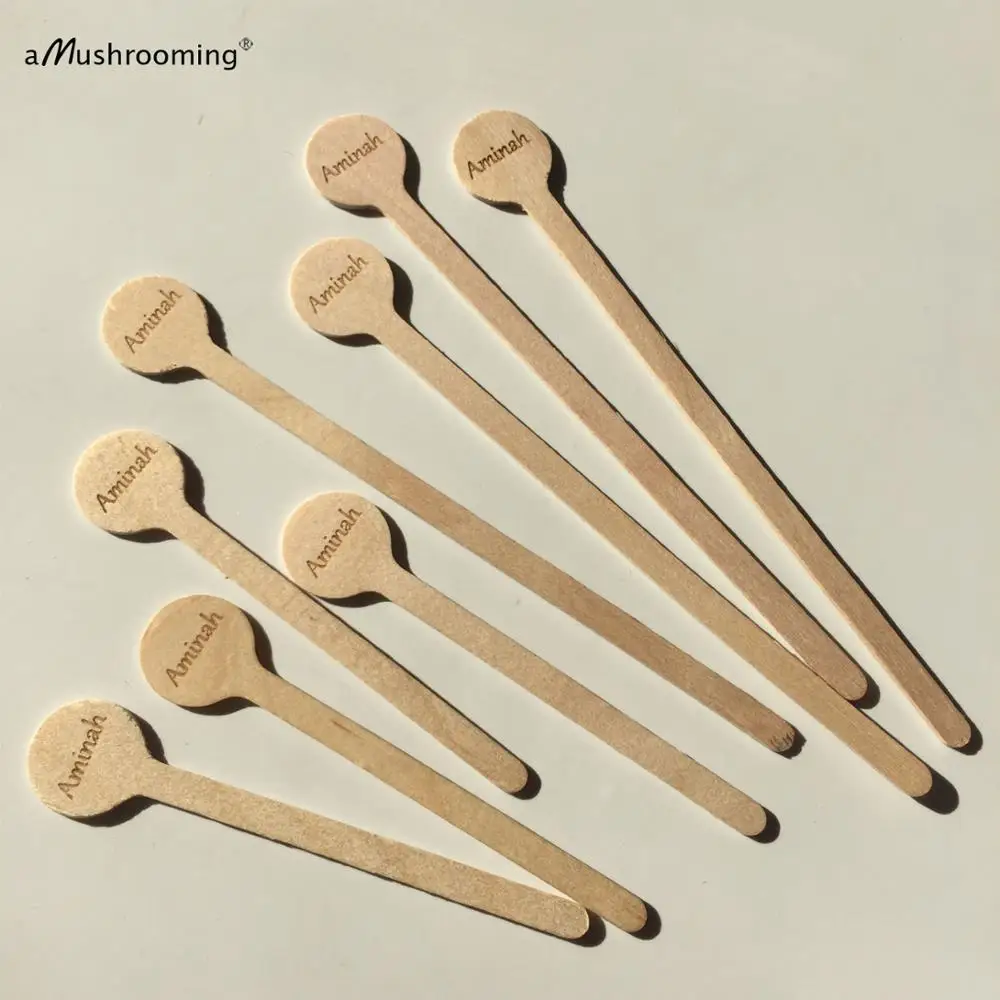 Персонализированные палочки Swizzzle для свадебной Декорации приема имена гостей