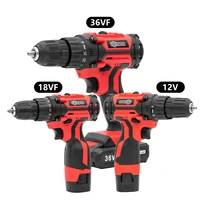 cordless screwdriver electric screwdriver cordless drill power tools handheld drill lithium battery charging drill battery