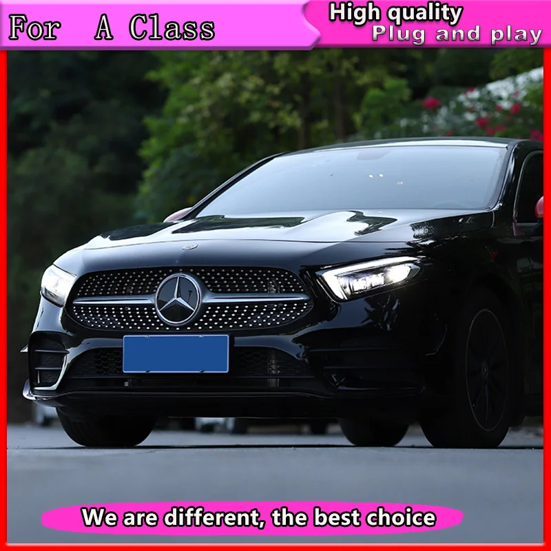 

Car Styling For Mercedes-Benz A177 A180 A200 2019 ALL led headlight BI-led lens headlight assembly