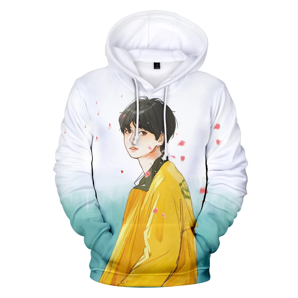 

2021 K-pop Hip Hop 3D Hoodies Sweatshirts Men/Women Long Sleeve Popular Trendy Casual Streetwear Boys/girls Hooded 4XL Coats