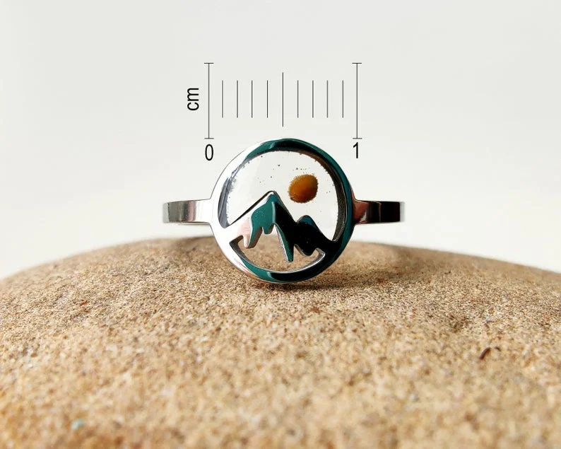 Регулируемое кольцо с семенами горчицы христианские украшения для женщин и