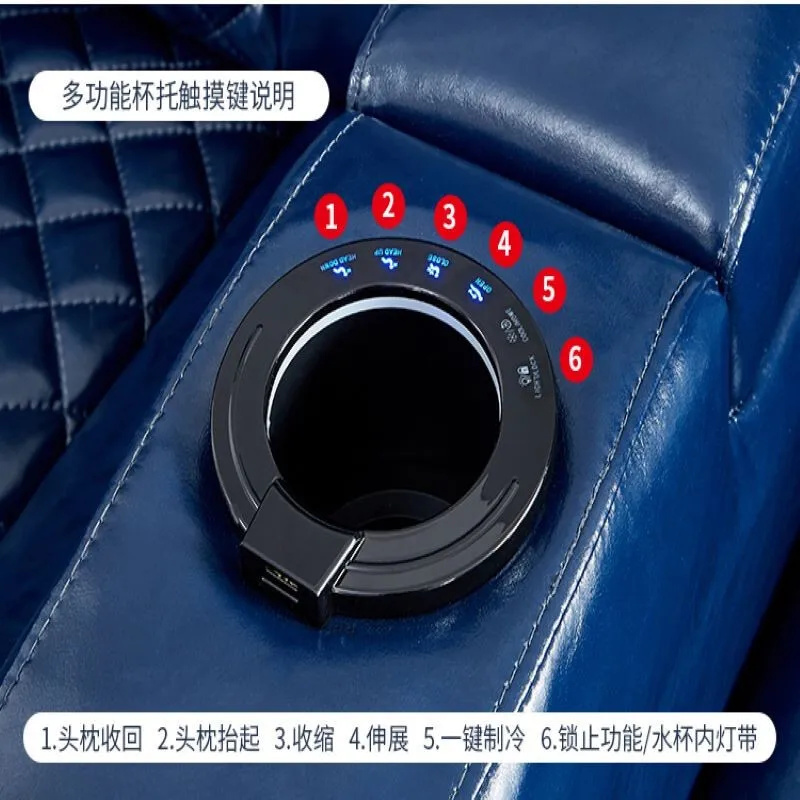 Кресло массажное электрическое с откидывающейся спинкой функциональный диван