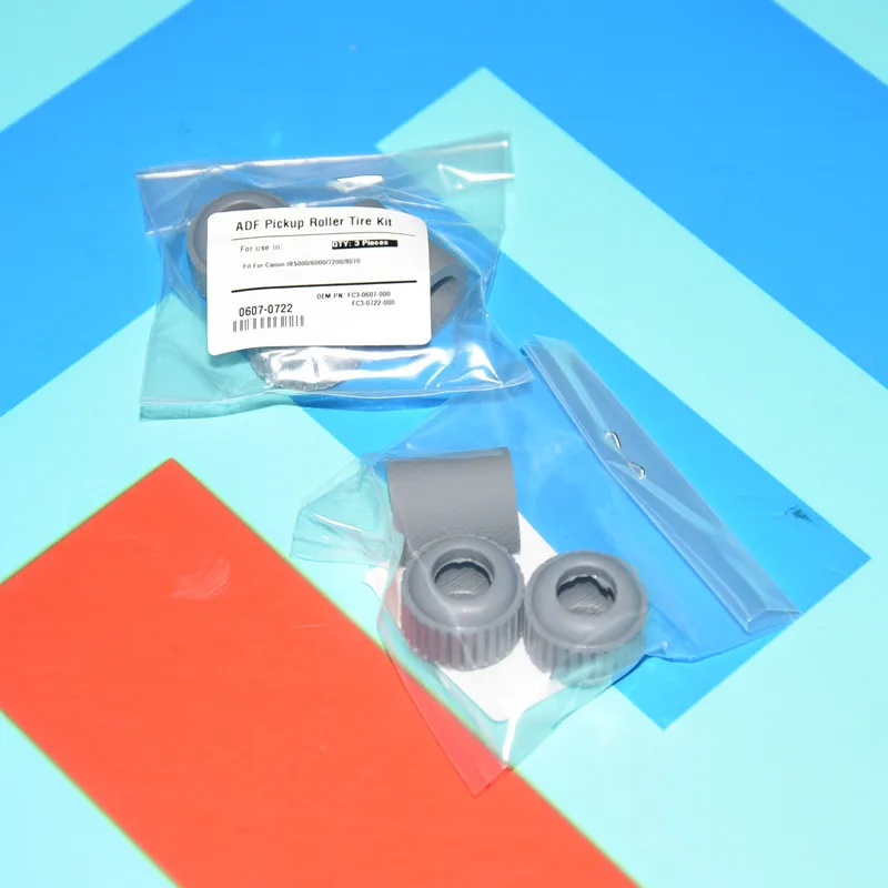 5 комплектов. FC3-0607-000 FC3-0722-000 ролик ADF Rubber IR5000 IR6000 для Canon IR 5000 6000 | Компьютеры и офис