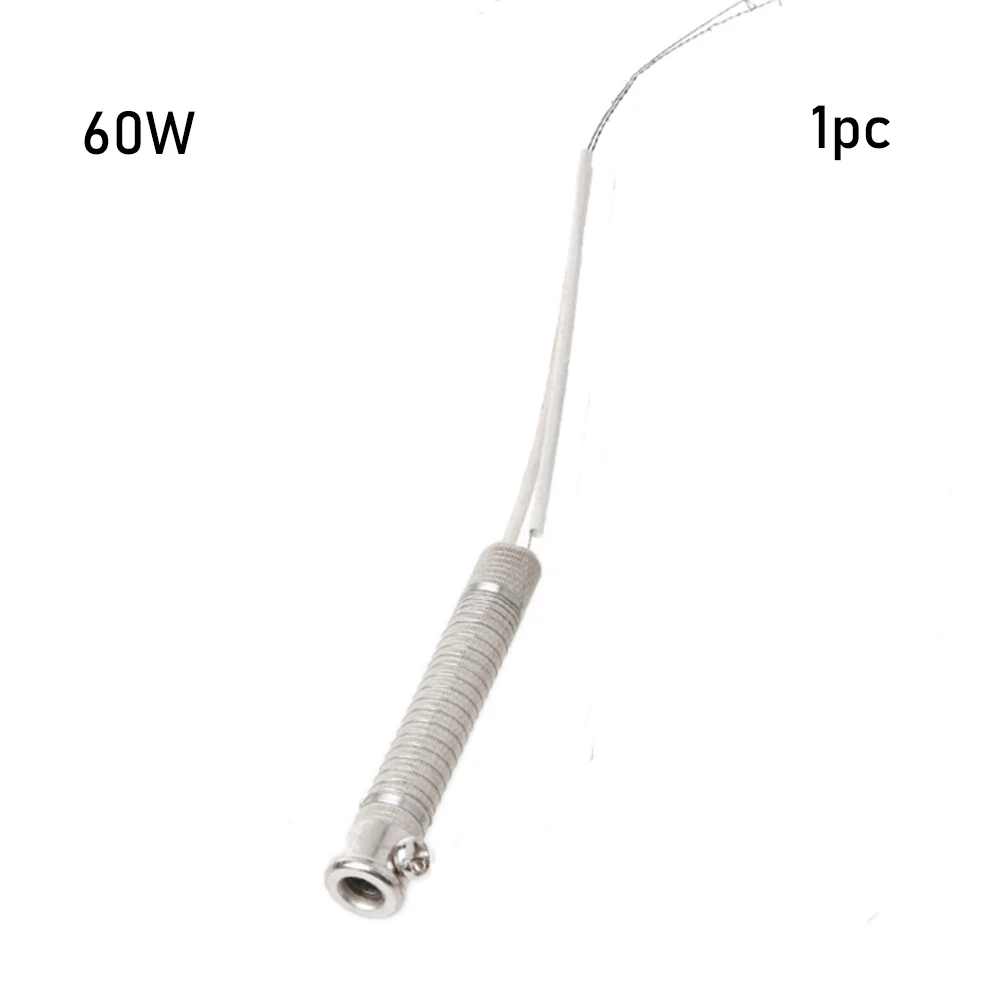 60W 1 PCs 1 шт. 220 В 30W40W60W паяльник сердечник нагревательный элемент Замена сварочный инструмент Металлообработка аксессуар - Цвет: 60W 1 PCs