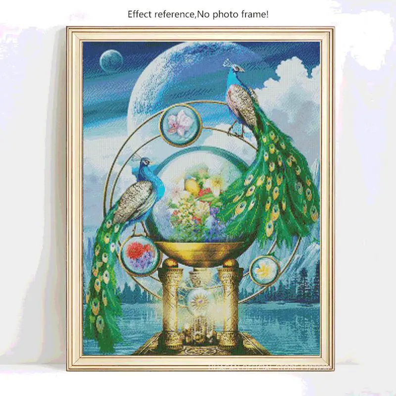 Набор для алмазной вышивки сделай сам комплект домашнего декора круглые стразы с