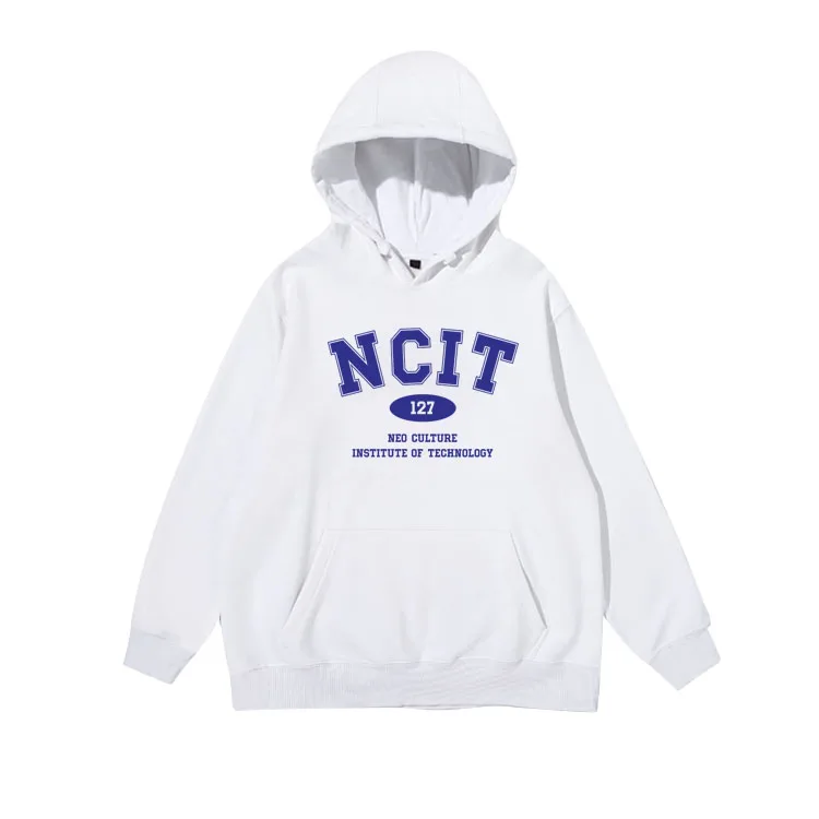 

Kpop NCT 127 NCIT одинаковый принт молния/пуловер толстовки унисекс модный флис/тонкий NCT127 Свитшот