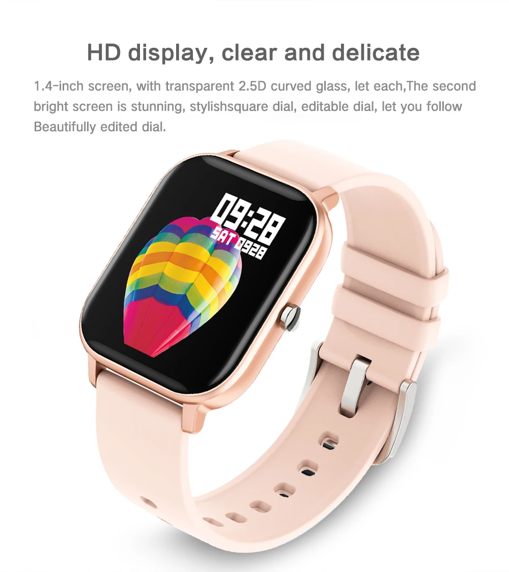 Женские и мужские умные электронные часы класса люкс крови Давление цифровые