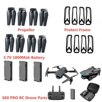 s89pro s89 pro 4k camera rc drone spare parts 3 7v 1800mah batterypropellerprotector s89 pro drone accessories s89 pro blades