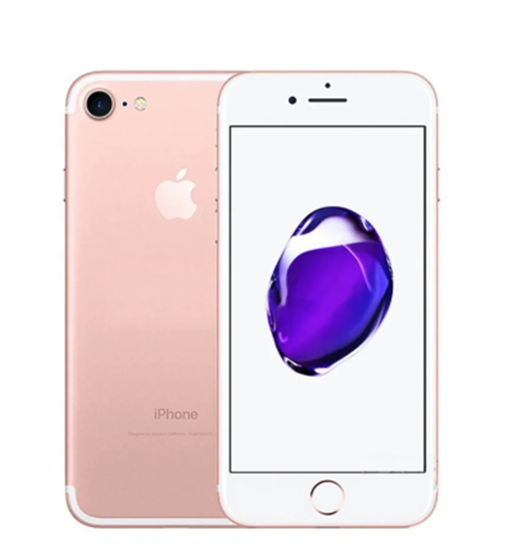 Rose Gold Для Apple iPhone 7 IOS 4 ядра 32/128/256 ГБ и 2 Гб Оперативная память LTE отпечаток пальца Touch ID телефон - Цвет: Rose Gold
