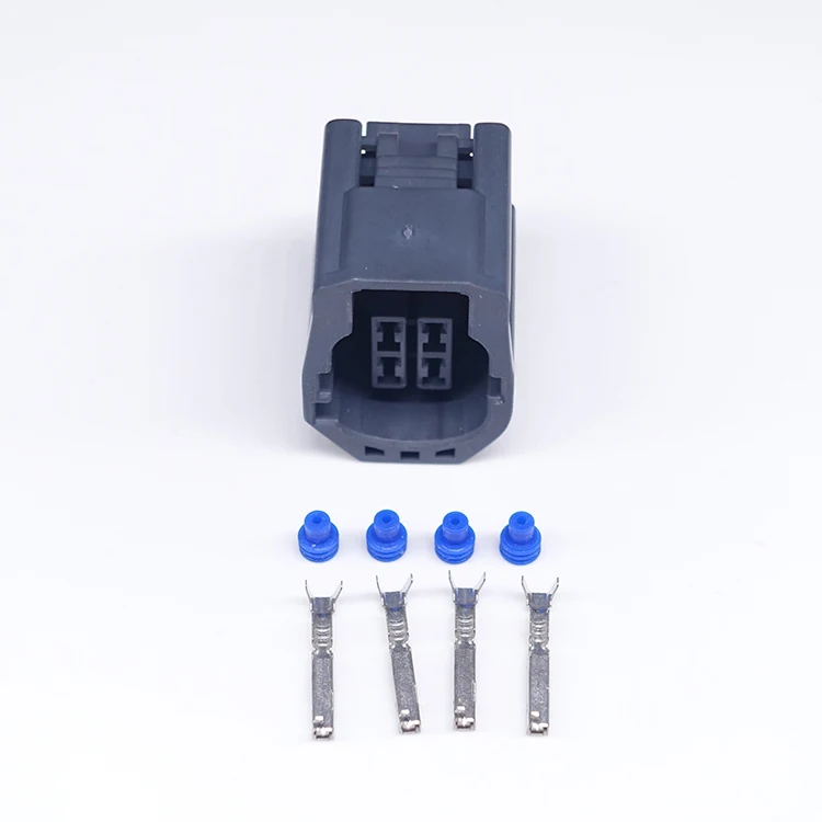 5 комплектов 4 контактный автоматический электрический разъем проводной кабель