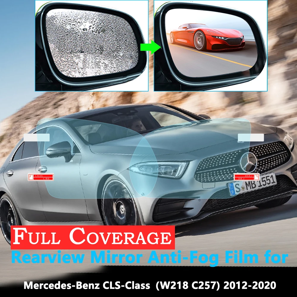 Полное покрытие противотуманной пленки для Mercedes Benz CLS Class W218 C257 CLS350 CLS400 220 350 400 500 2012