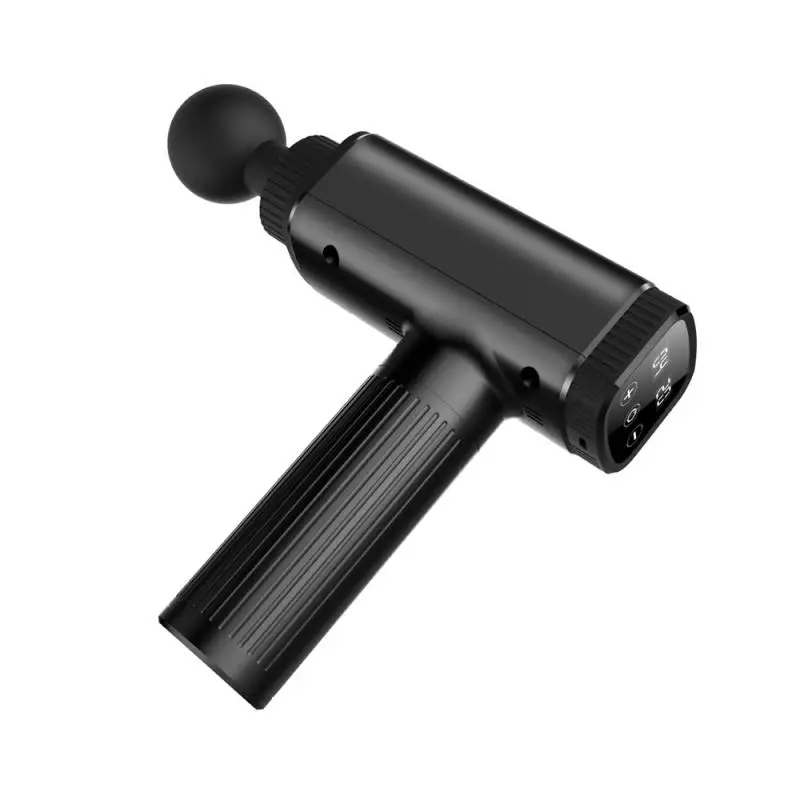 

3500r/min Massager Vibration Fascial Gun LCD Low Noise USB Muscle Massage Gun Relaxation Slimming Shaping Pain Fitness Equipment