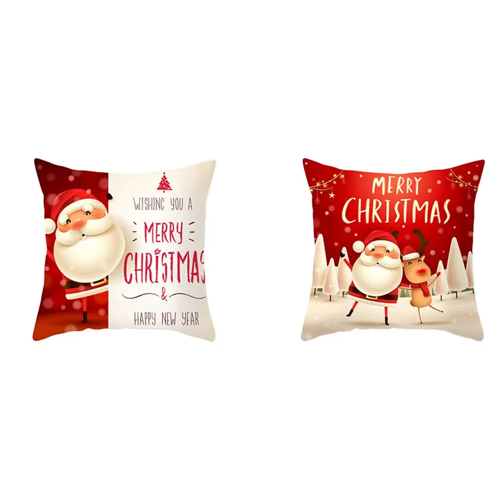 Мягкая и удобная Рождественская наволочка для старика украшение дома подушка из