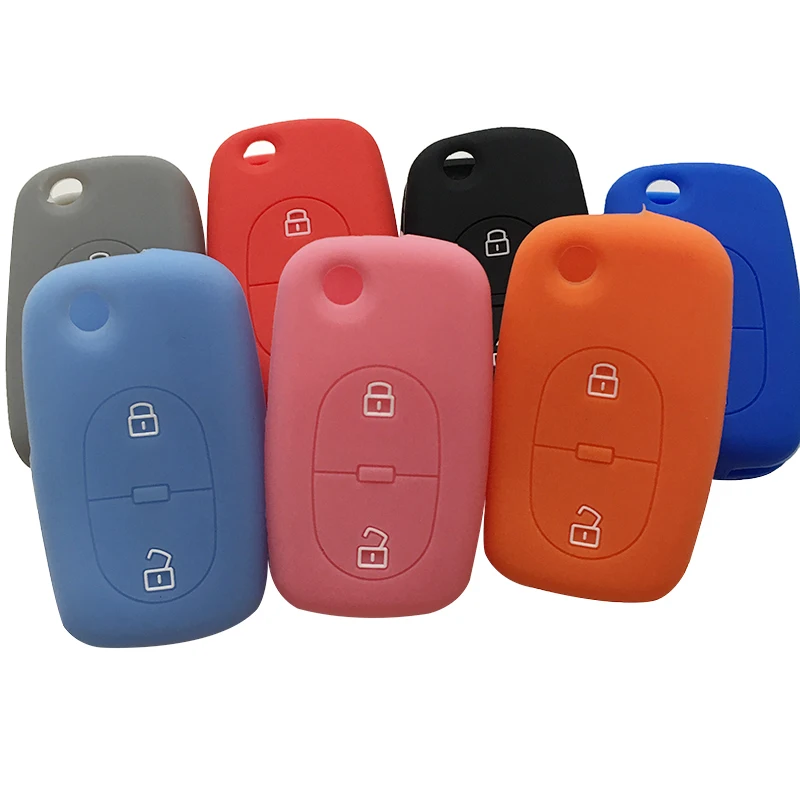 

Silicone-case Key Shell Cover Old Models 2 Button for Audi A3 Remote Rubber Holder for Audi A2 A4 A6 Silica Gel Key Fob Protect