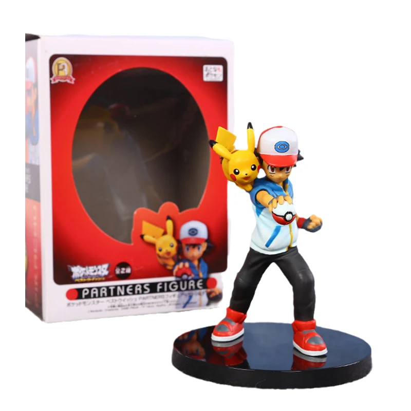 

Pokemon Figures Pikachu Ash Ketchum Products Anime Figures Collection Model Decorations Action Toy Figure Toys for Children