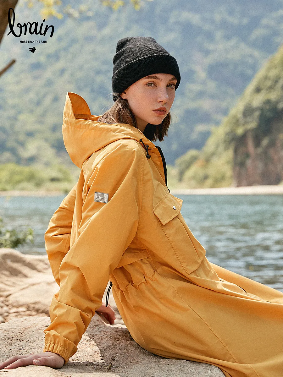 

Cute Waterproof Raincoat Outdoor Fashion Windbreaker Pvc Girls Raincoat Electric Motorbike Adult Capa De Chuva Rain Gear DH50YY