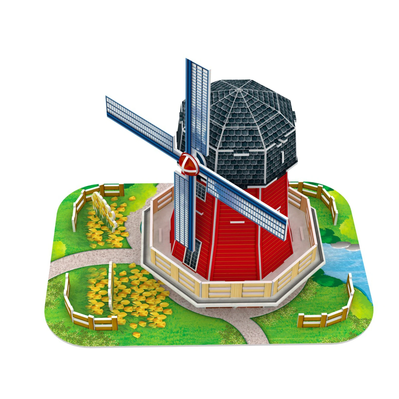 

Three-Dimensional Puzzle 3D Restore Painting Building Model Puzzle Tower Puzzle Puzzling Toy Children Education Puzzling