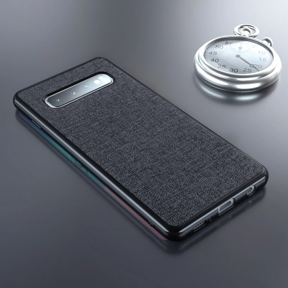Тканевый чехол для Samsung Galaxy S10 S9 S8 S5 A50 A30 A70 A40 M20 A9 A7 A8 J8 J2 J4 J6 2018 Plus Lite