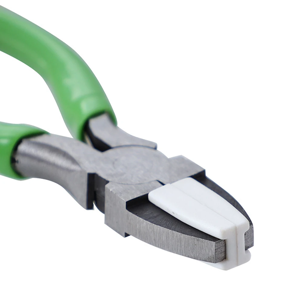 

2pcs/set With Handle Bail Making Pliers Nylon Nose Forming Beading Wire Looper Multipurpose 6 In 1 Jewelry Tool Non Slip