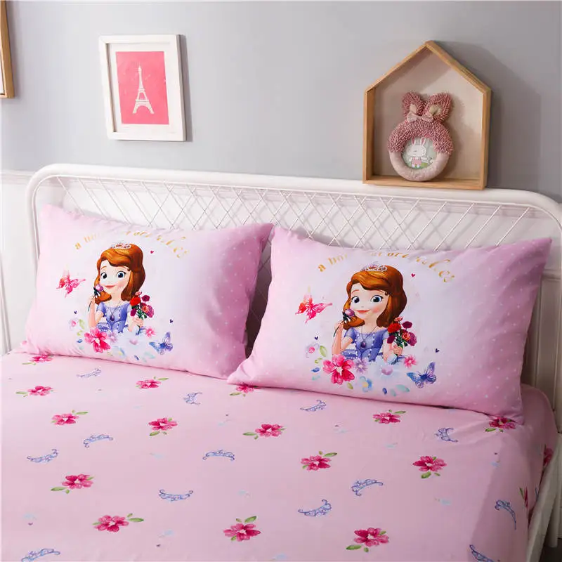 Pattern 4 Disney Frozen Elsa Подушка принцессы Sham 48*74 см для украшение для спальни девочки 19*29 дюймов наволочка детская наволочка 1 шт. синий 3D - Цвет: Pattern 4