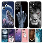 Чехол для Samsung S21 Ultra G998B, силиконовый чехол для телефона Samsung Galaxy S21, Ультра мягкий чехол из ТПУ для Samsung S21Ultra