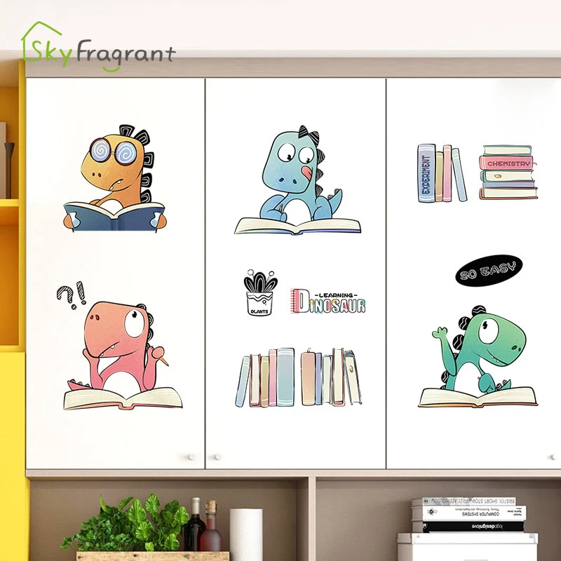 Мультфильм настенные наклейки самоклеящиеся детской комнаты украшения в