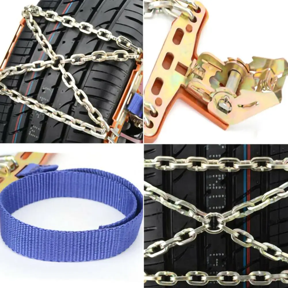 HiMISS Universal Steel Truck Car Wheels Tyre Snow Ice Chains Winter Anti skid Vehicles SUV Wheel Chain|Колесные цепи| |