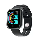 Фитнес-браслет Y68 с функцией измерения артериального давления, водонепроницаемые спортивные часы для Android и IOS, экран 1,44 дюйма