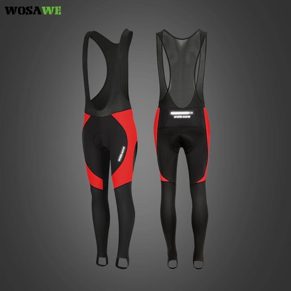 WOSAWE Мужская Зимняя Теплая Флисовая одежда для велоспорта с длинным рукавом