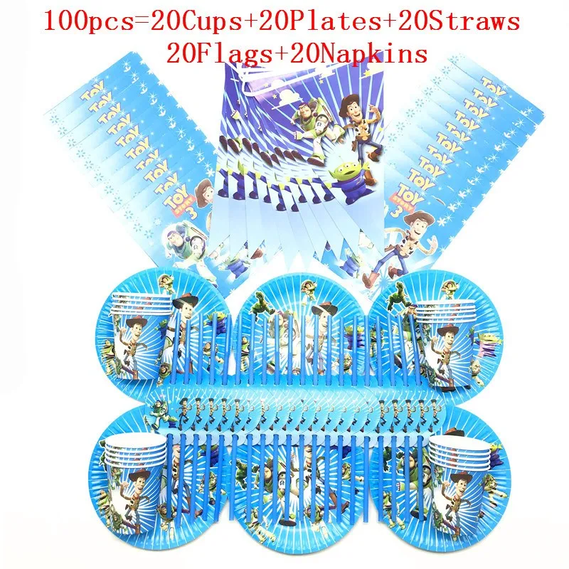 Дизайн истории игрушек украшения для дня рождения мальчиков туалетный ершик