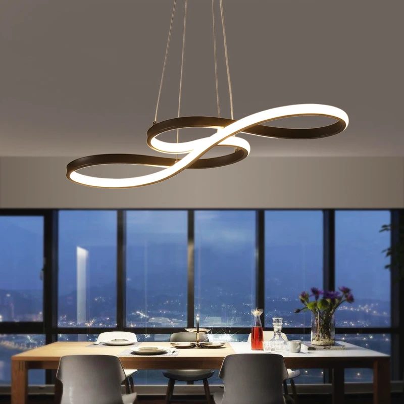 Miglior Minimalismo Fai-da-te Lampade A Sospensione Moderne A LED Per Esterni Per Sala Da Pranzo Lampada A Sospensione Lampada A Sospensione A Sospensione