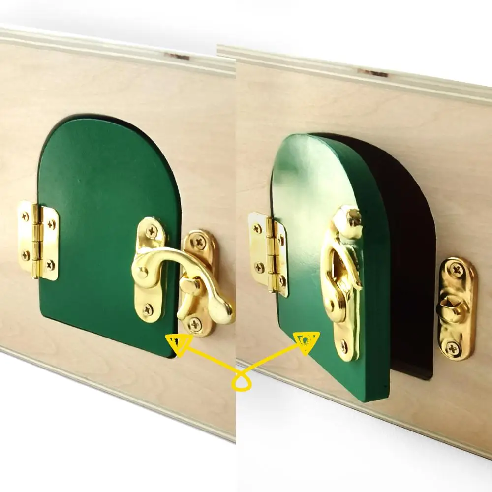 Деревянный ящик для инструментов занят доска и обучающие игрушки разблокировать