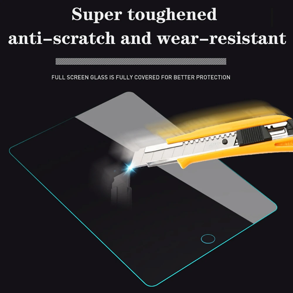 Закаленное стекло для защиты экрана iPad 9-го поколения 2021 10 2 2020 8th 7th 9H