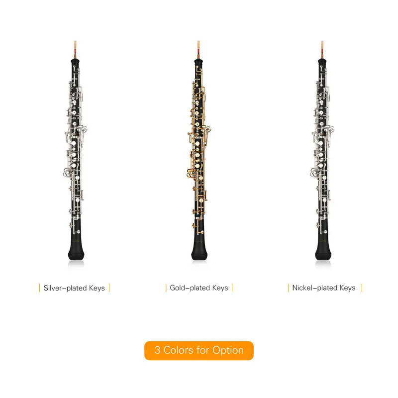 Профессиональный oboe C Ключ полуавтоматический стиль никелированный ключ |