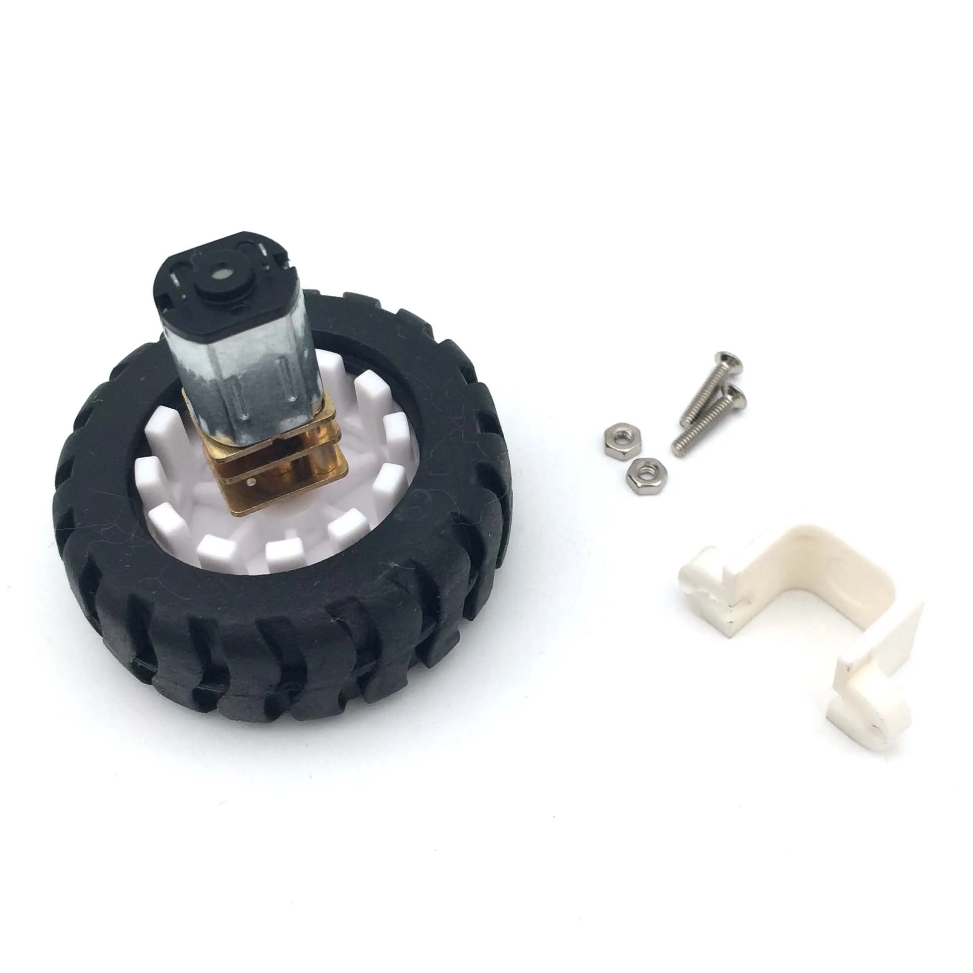 DC 12V Encoder Motor 30-5000RPM N20 Electric Micro Metal Gear with 43MM Wheel Screws Mounting Bracket Coupling Kit | Обустройство