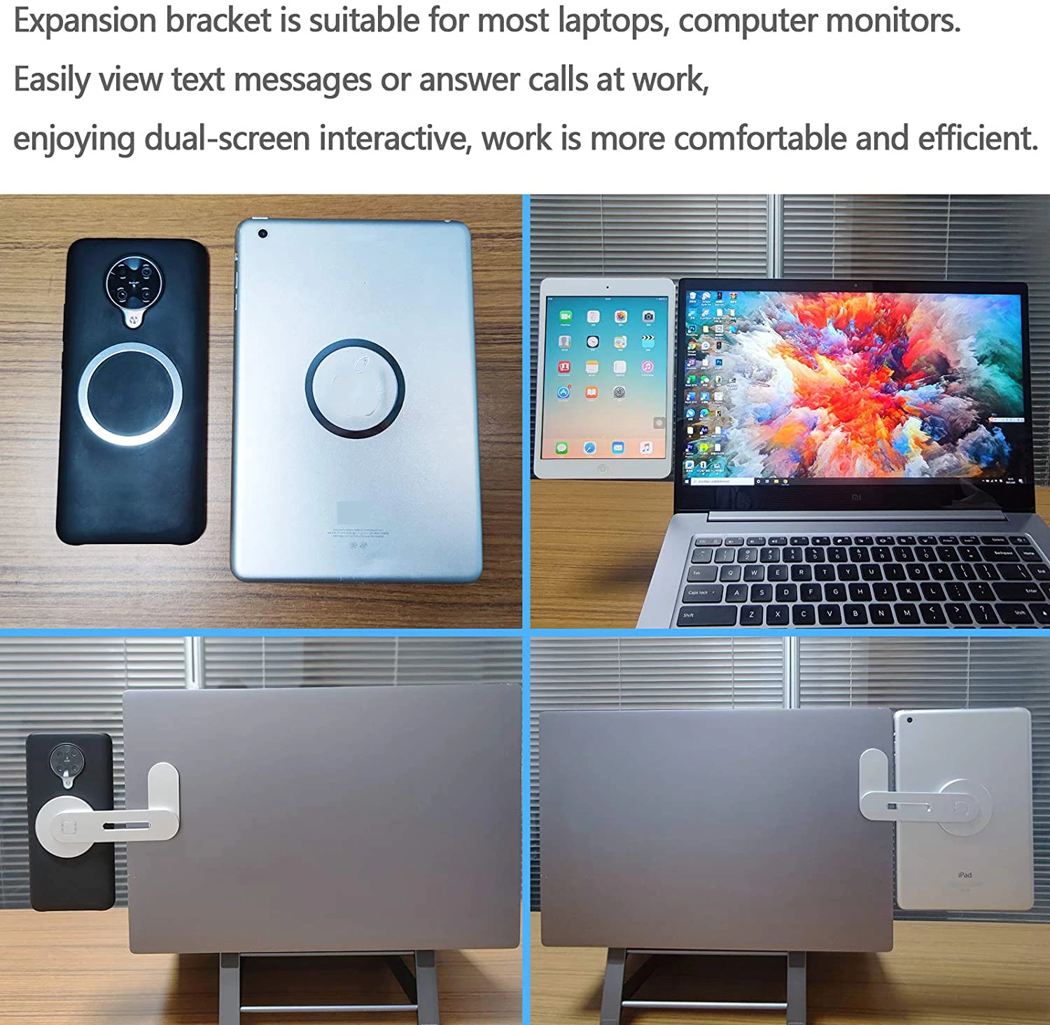 Магнитный держатель для телефона iPhone 12 Pro Magsafe металлическая подставка ноутбука