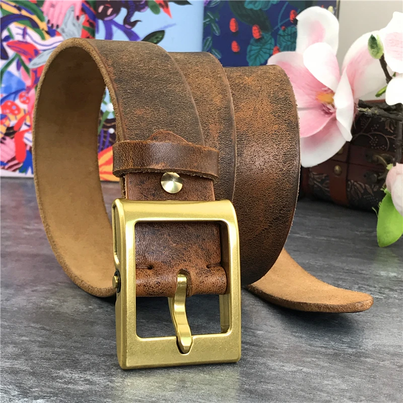 Высококачественные кожаные ремни без пряжки мужской ремень Ceinture Homme мужские 105 125