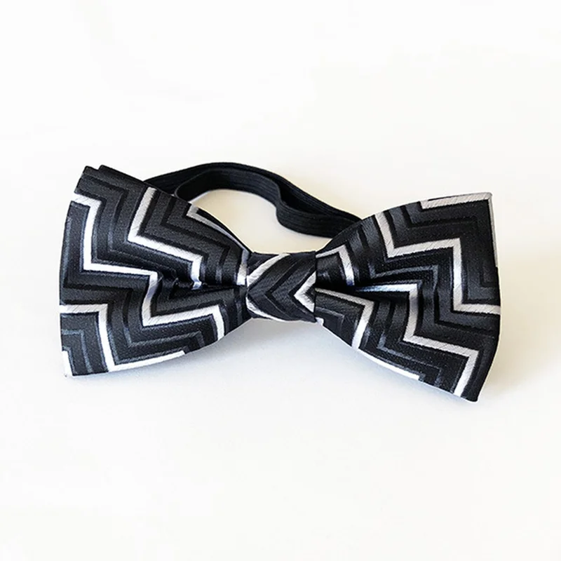 Детский модный официальный хлопковый галстук бабочка Детские классические