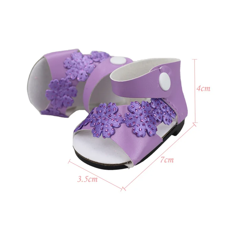 7 видов стилей обувь для кукол белая кожаная 18 дюймов американская и 43 см детская