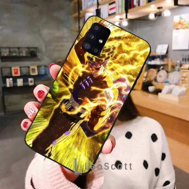 

JoJo's Bizarre Adventure JoJo Anime Custom Phone Case For Samsung A50 A51 A71 A20E A20S S10 S20 S21 S30 Plus ultra 5G M11